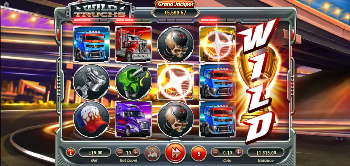Wild Trucks Slot Symbols Wild Trucks Slot Symbols